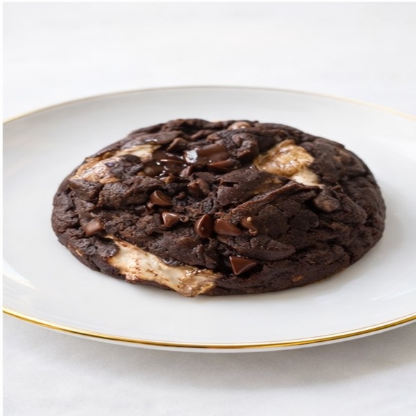 Dark Chocolate S'mores Cookie