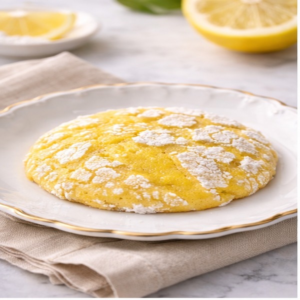 Lemon Crinkle Cookie